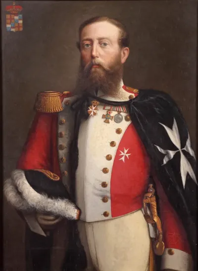 Portrait of Jacob Hendrik Graaf van Rechteren Limpurg heer van Rechteren en Verborg (1831-1878)