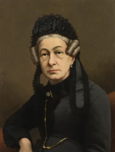 Portrait of Jacoba Catharina Elisabeth van Oven, vrouw van Gerrit Jan Koopman