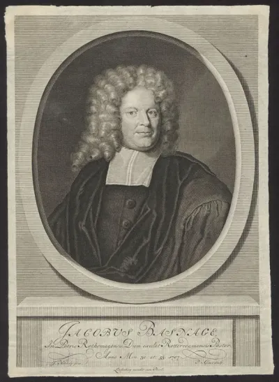 Portrait of Jacobus Basnage, Walloon minister and historian