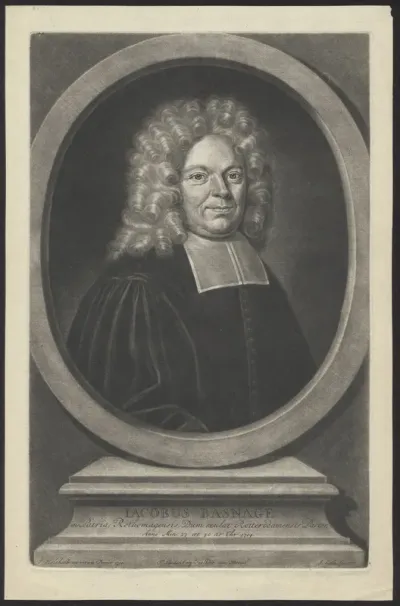 Portrait of Jacobus Basnage, Walloon minister and historian