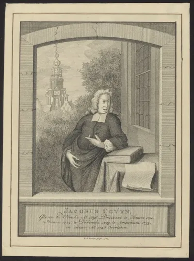 Portrait of Jacobus Covyn, clergyman