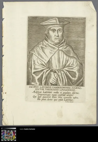 Portrait of Jacobus Latomus