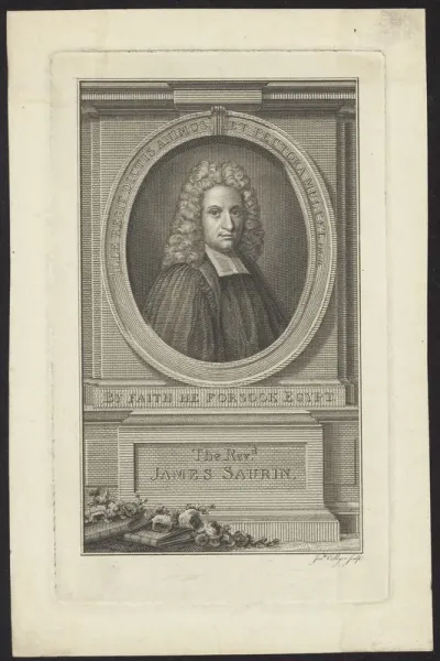 Portrait of Jacques Saurin, minister at The Hague
