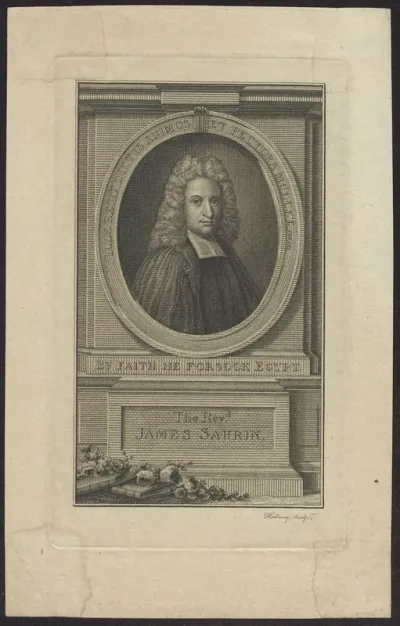 Portrait of Jacques Saurin, minister at The Hague