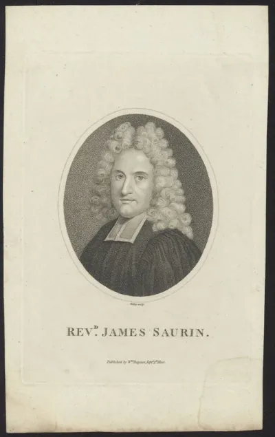 Portrait of Jacques Saurin, minister at The Hague