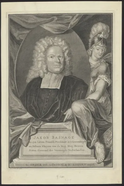 Portrait of Jakob Basnage, Walloon minister and historian
