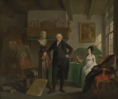 Portrait of Jan de Bosch and Margaretha Kroon