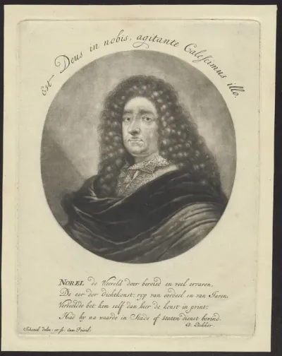 Portrait of Jan Norel, poet