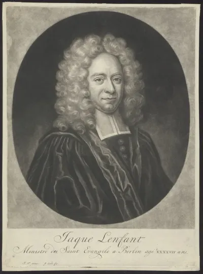 Portrait of Jaque Lenfant, minister in Berlin