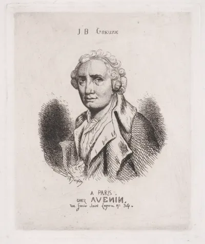 Portrait of J.B. Greuze