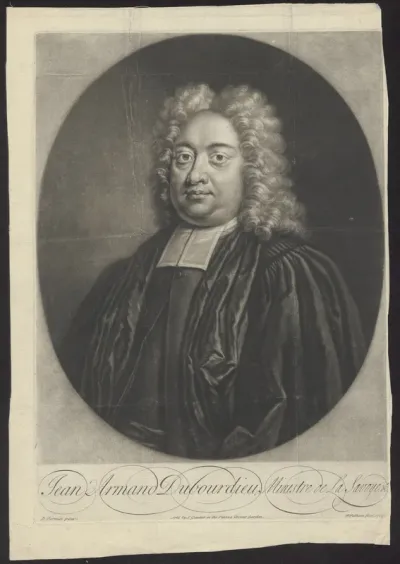 Portrait of Jean Armand Dubourdieu, Ministre de la Savoye