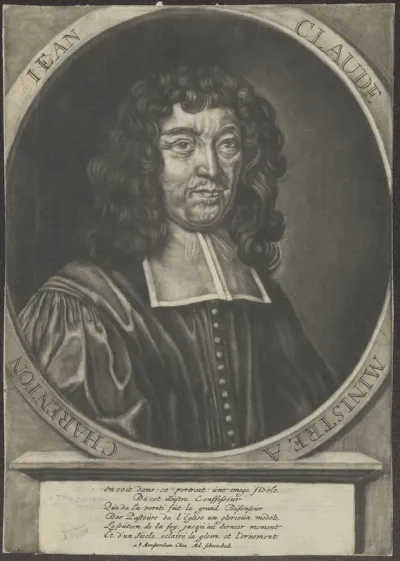 Portrait of Jean Claude, ministre de Charenton
