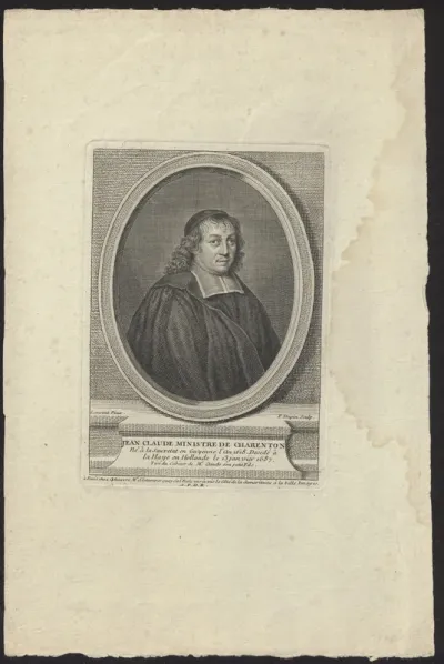 Portrait of Jean Claude, Ministre de Charenton
