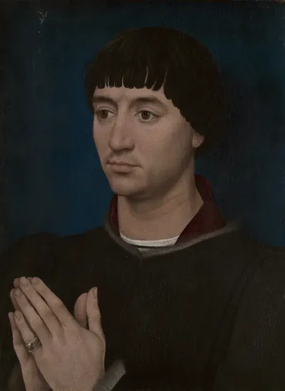 Portrait of Jean Gros (recto); Coat of Arms of Jean Gros (verso)