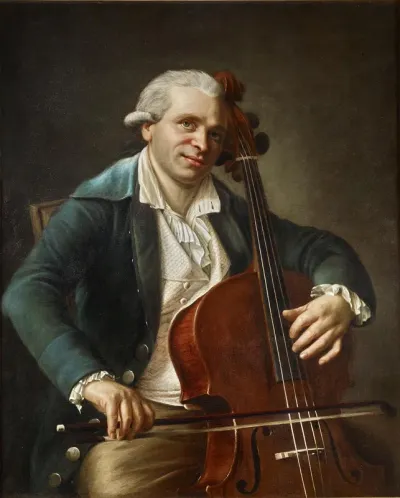 Portrait of Jean-Louis Duport, known as Le Cadet
