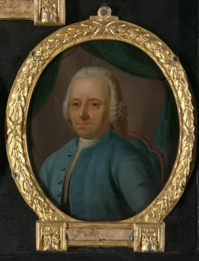 Portrait of Joannes Badon, Poet from Vlaardingen