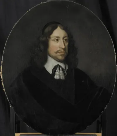 Portrait of Johan de Vries, Director of the Rotterdam Chamber of the Dutch East India Company, elected 1667
