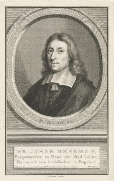 Portrait of Johan Meerman