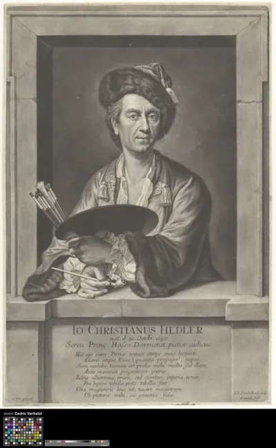 Portrait of Johann Christian Fiedler