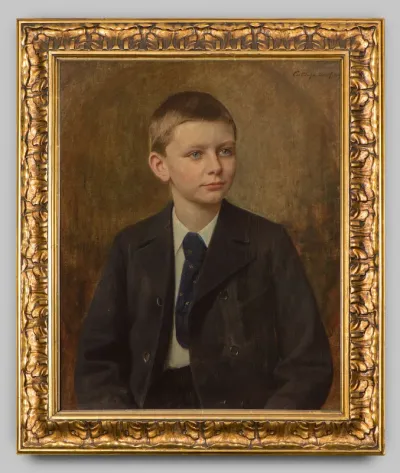 Portrait of Johann Heinrich Wilhelm ('Heinz') Lüps (1885-1899)