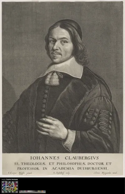 Portrait of Johannes Clauberg