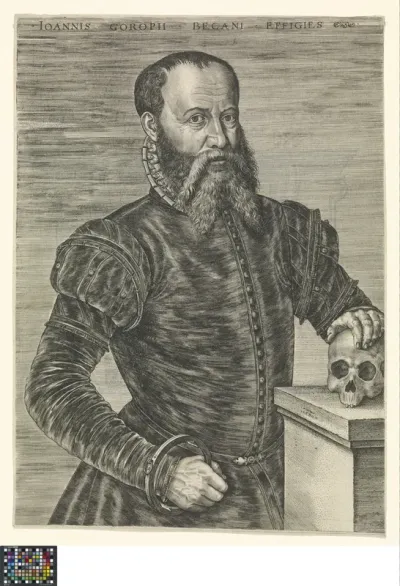 Portrait of Johannes Goropius Becanus