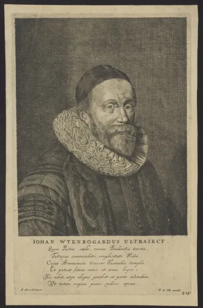Portrait of Johannes Wttenbogaert, Remonstrant minister