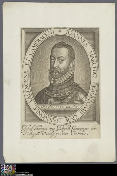 Portrait of John IV of Glymes, Dutch noble