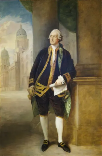Portrait of John Montagu, 4th Earl of Sandwich