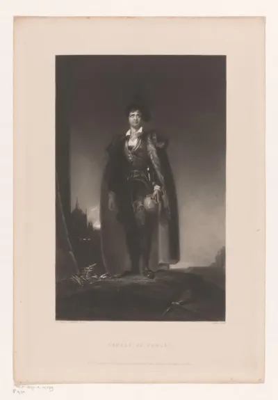 Portrait of John Philip Kemble, as Hamlet