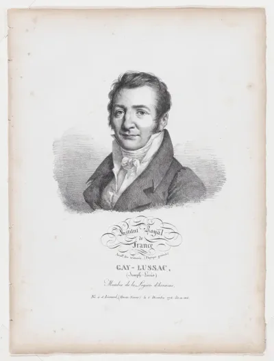 Portrait of Joseph-Louise Gay Lussac