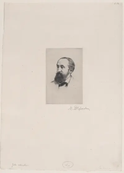 Portrait of Jules Claretie