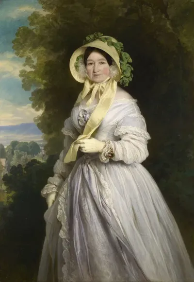 Portrait of Juliane, Princess of Saxe-Coburg-Saalfield