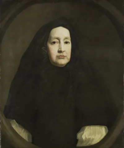 Portrait of Katharine Elliot (died 1688), Dresser of Duchess Anne of York and First Woman of the Bedchamber of Queen Mary of Modena, the first and second Wives of James II of England, respectively