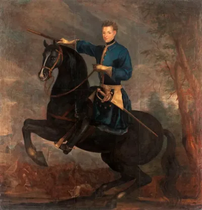 Portrait of King Charles XII of Sweden