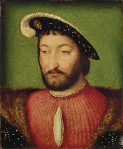 Portrait of King Francis I of France, bust-length