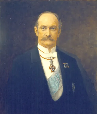 Portrait of King Frederick VIII of Denmark.