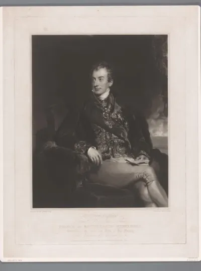 Portrait of Klemens Wenzel Lothar von Metternich