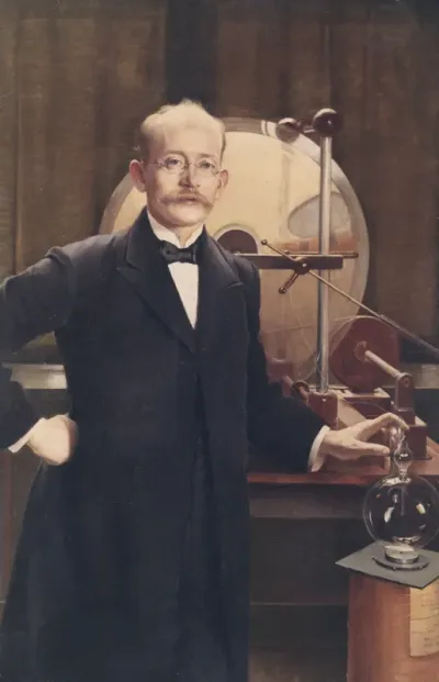Portrait of Kristian Birkeland, Norwegian scientist and industrialist