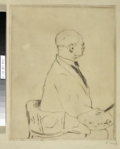 Portrait of Kristian Zahrtmann