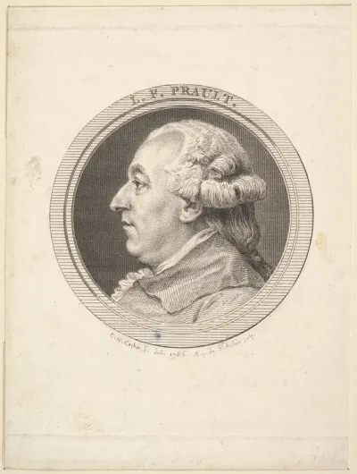 Portrait of L. F. Prault