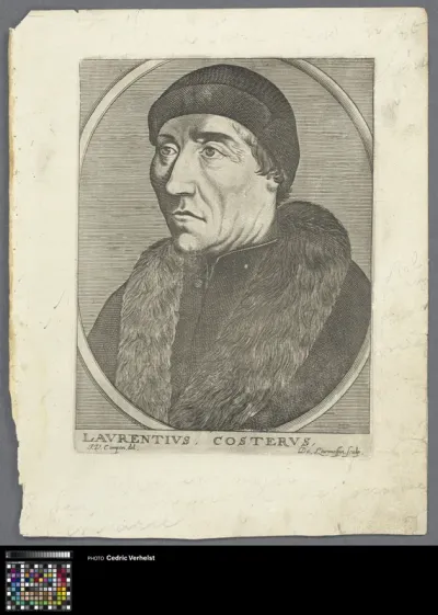 Portrait of Laurens Janszoon Coster