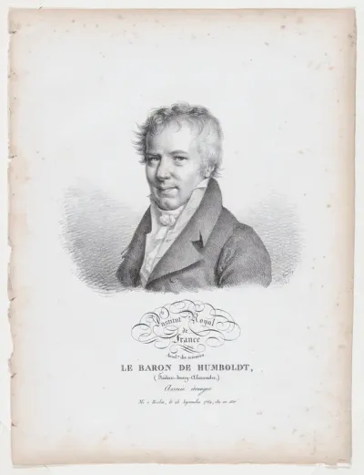 Portrait of Le Baron de Humboldt