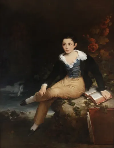 Portrait of Leon Haudebourt, the artist's son