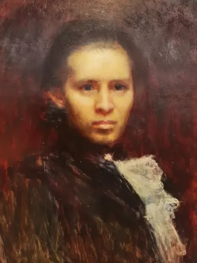 Portrait of Lesya Ukrainka