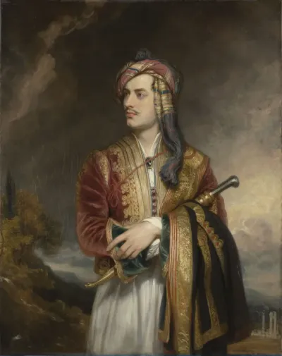 Portrait of Lord Byron in Albanian Dress (1788 1824)
