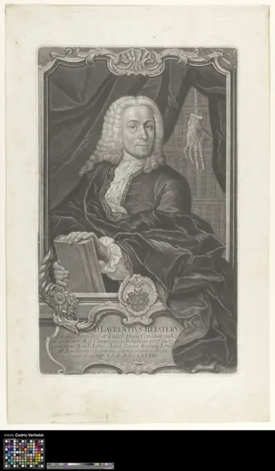 Portrait of Lorenz Heister