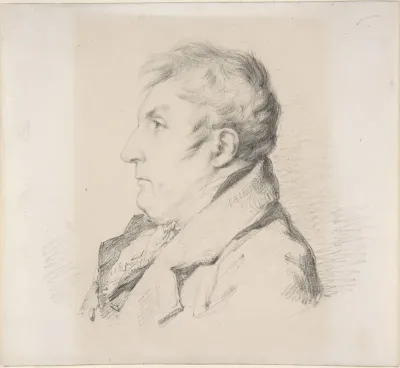 Portrait of Louis-Francois Bertin, l'ainé