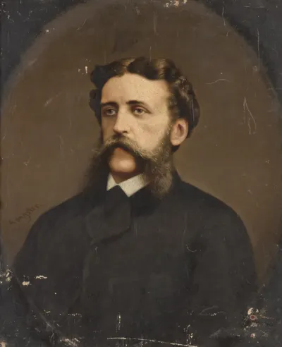 Portrait of Louis Idzard Douwe baron Sirtema van Grovestins (1841-1869)