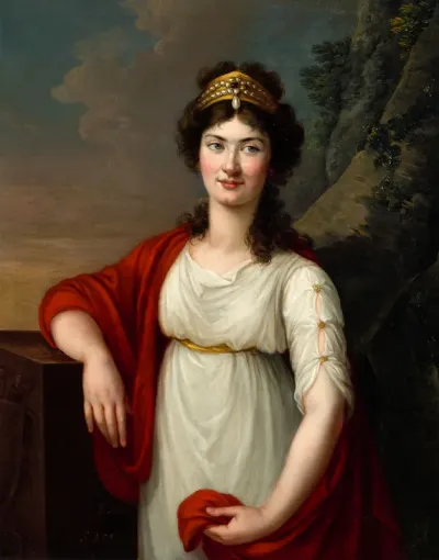 Portrait of Ludwika Lanckorońska born Rzewuska.